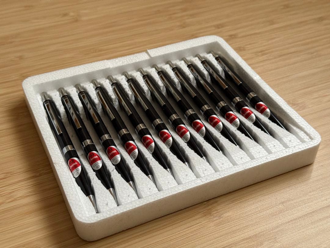 廃番 廃盤 ぺんてる Pentel P555 1ダース 箱付き 完品
