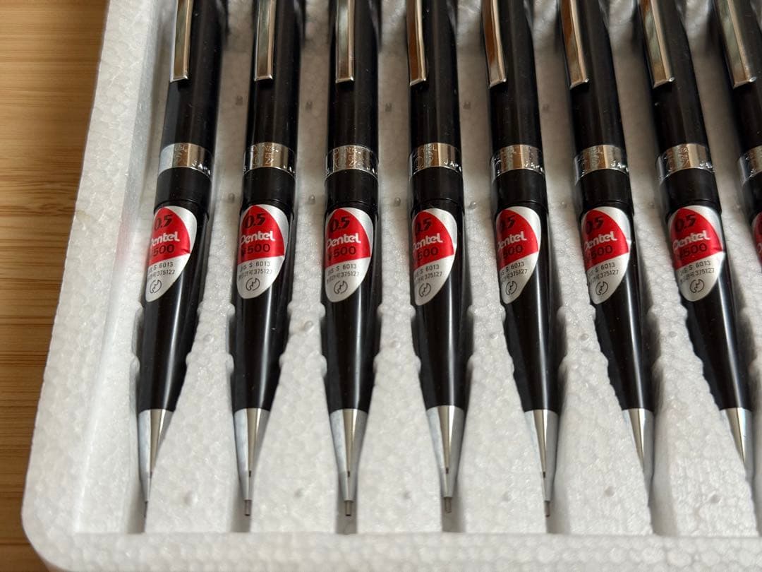 廃番 廃盤 ぺんてる Pentel P555 1ダース 箱付き 完品