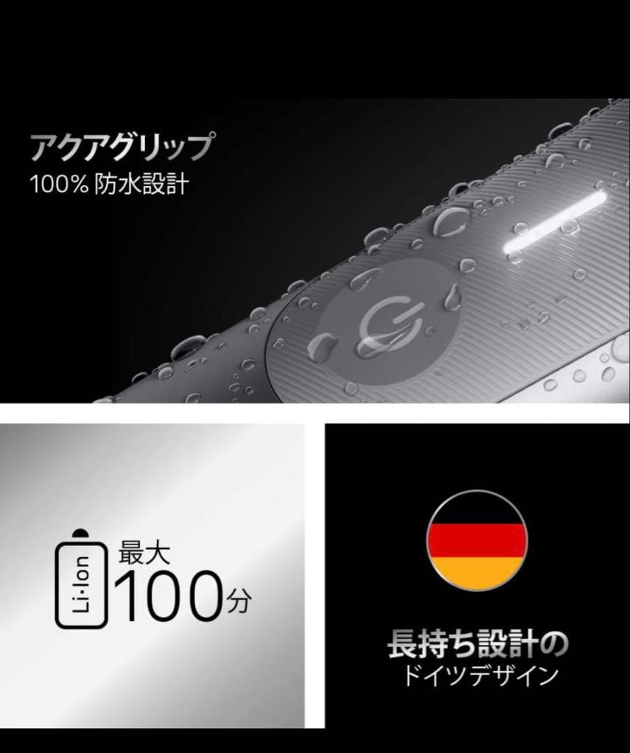 BRAUN Body 7 メンズ電気シェーバー　BG7550