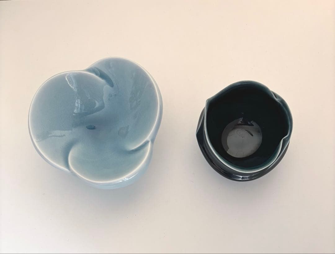 えきのり子/Eki Noriko 猪口（盃）と小皿　酒器 えきのりこ