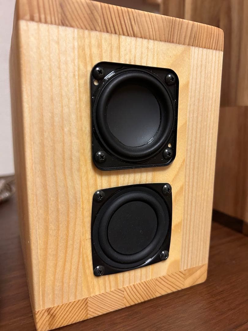 自作スピーカー フルレンジ パッシブラジエーター搭載