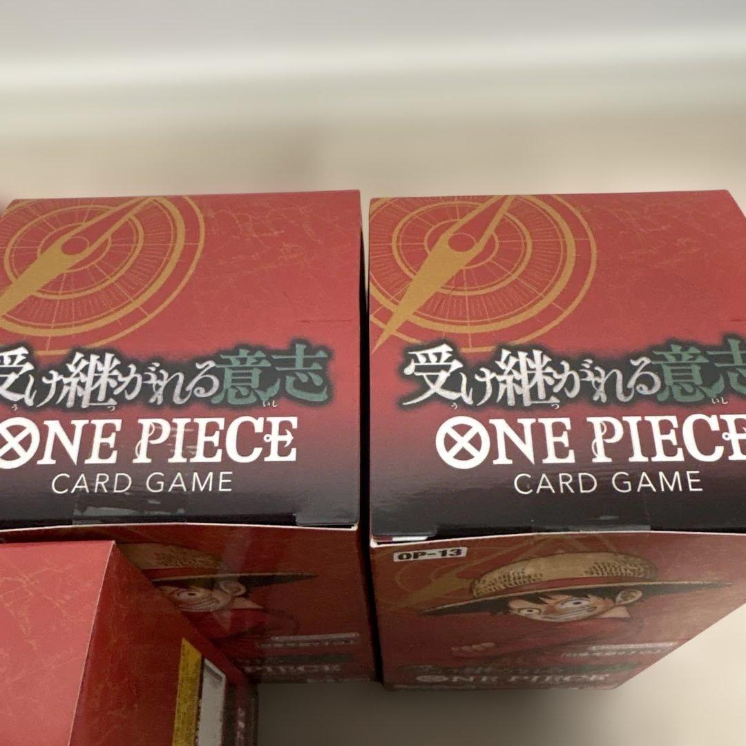 ワンピース カードゲーム 受け継がれる意志 BOX テープ付き