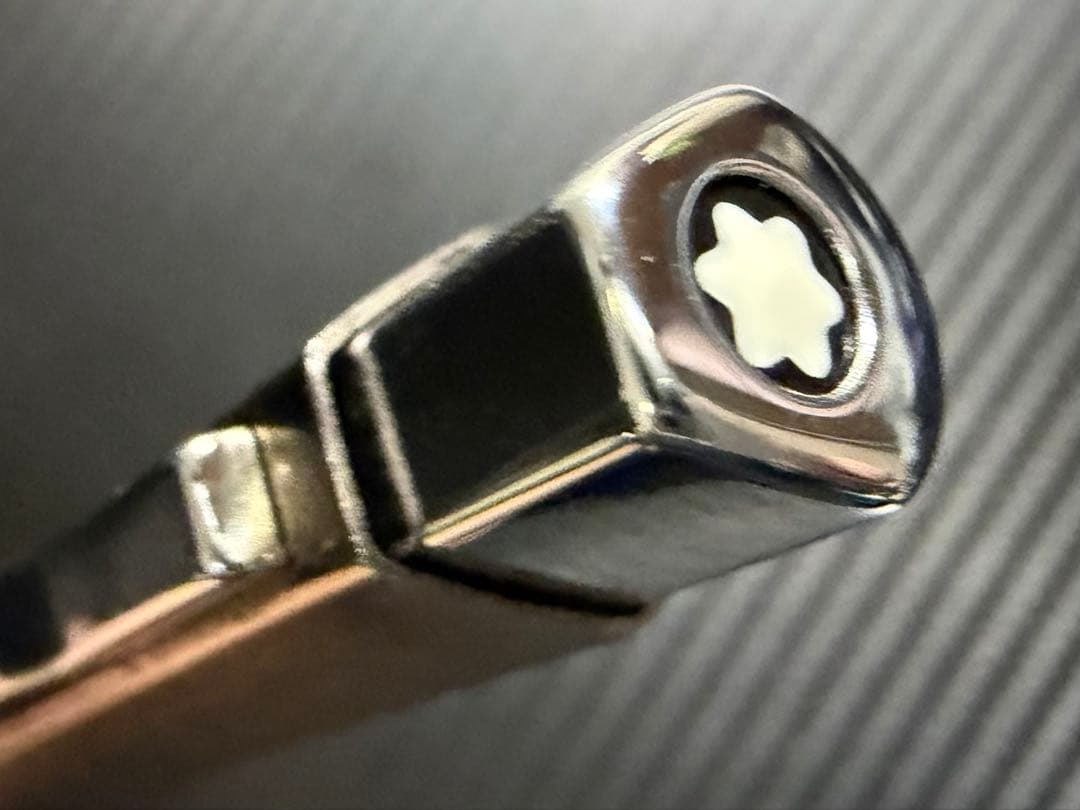 極美品 モンブラン レオナルド ボールペン ステンレス