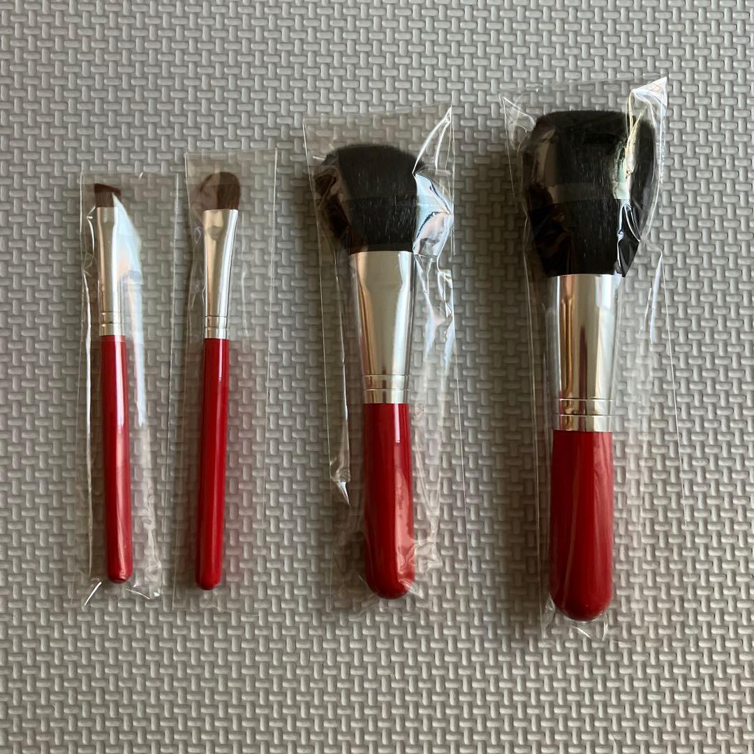 仿古堂　ほうこどう　化粧筆　化粧ブラシ　ブラシケース付き　セット売り