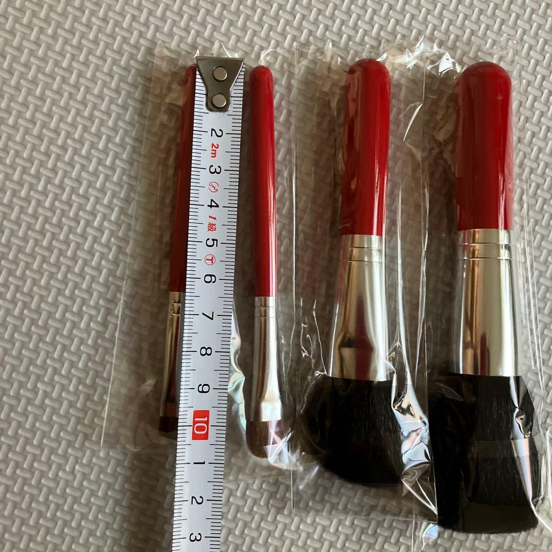 仿古堂　ほうこどう　化粧筆　化粧ブラシ　ブラシケース付き　セット売り