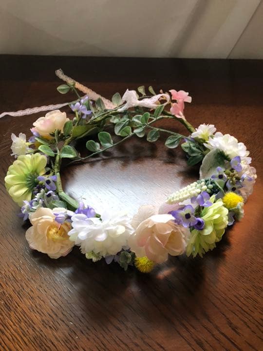 ブーケ　ブートニア　花冠　セット