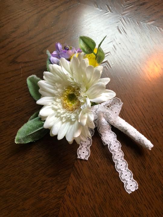 ブーケ　ブートニア　花冠　セット