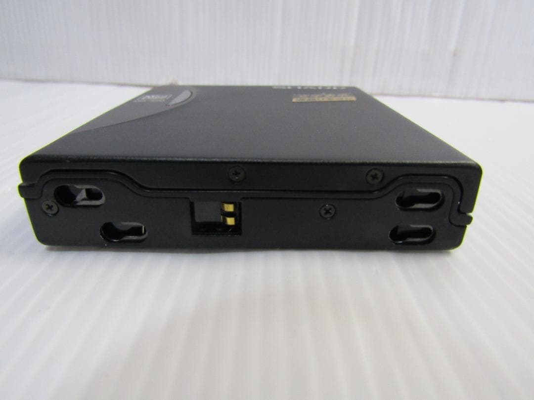 T0673 SHARP ポータブル MD プレーヤー MD-S20-B