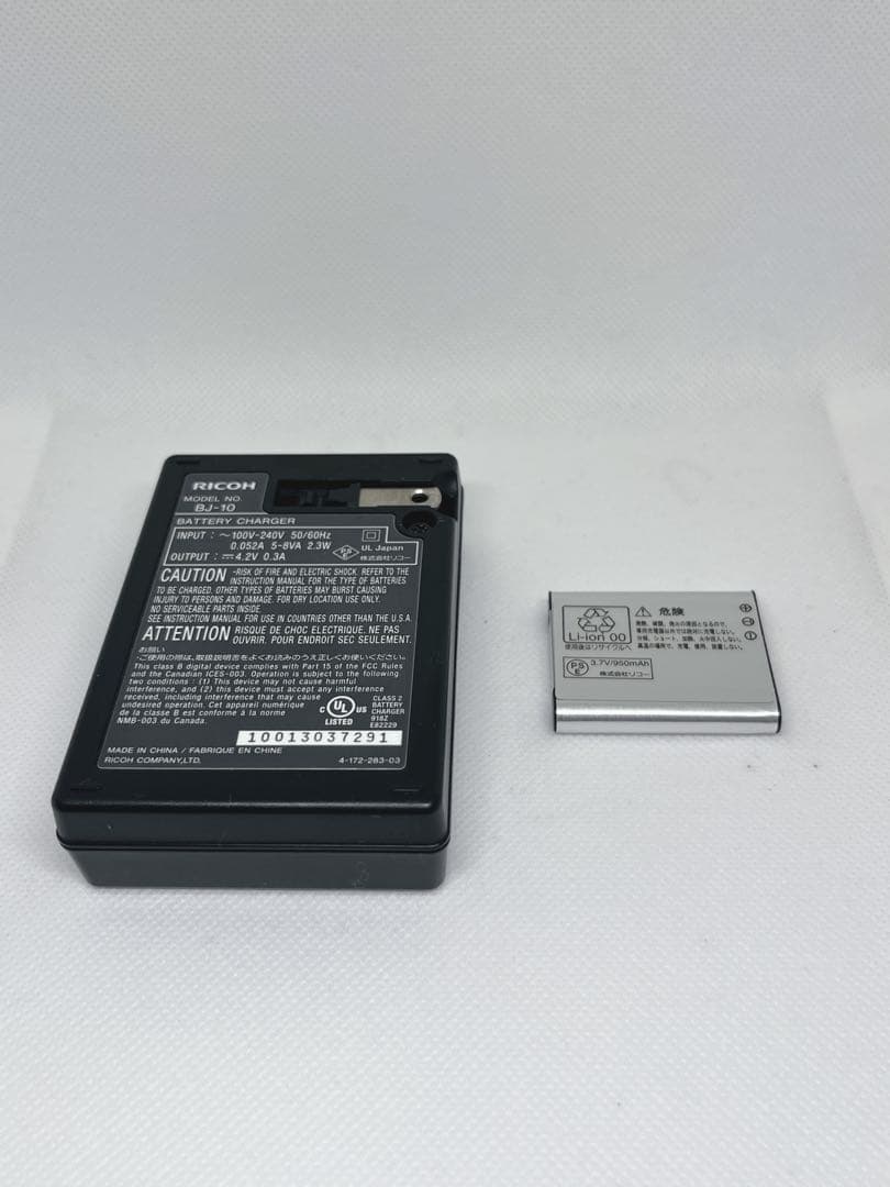 RICOH CX3 バッテリー充電器付き 動作確認済み