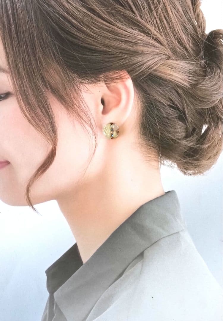 《k.f様製作ご依頼品》①確認用　サージカルステンレスピアス