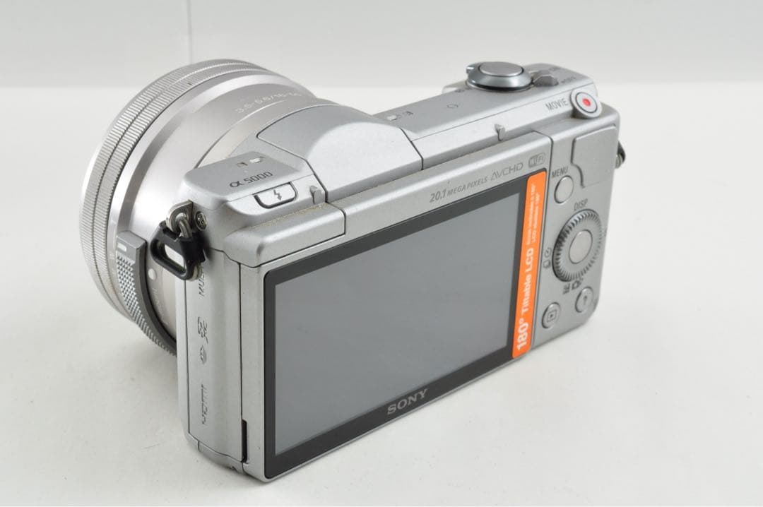 【ショット数182回】 SONY α5000 ミラーレス ズームレンズキット