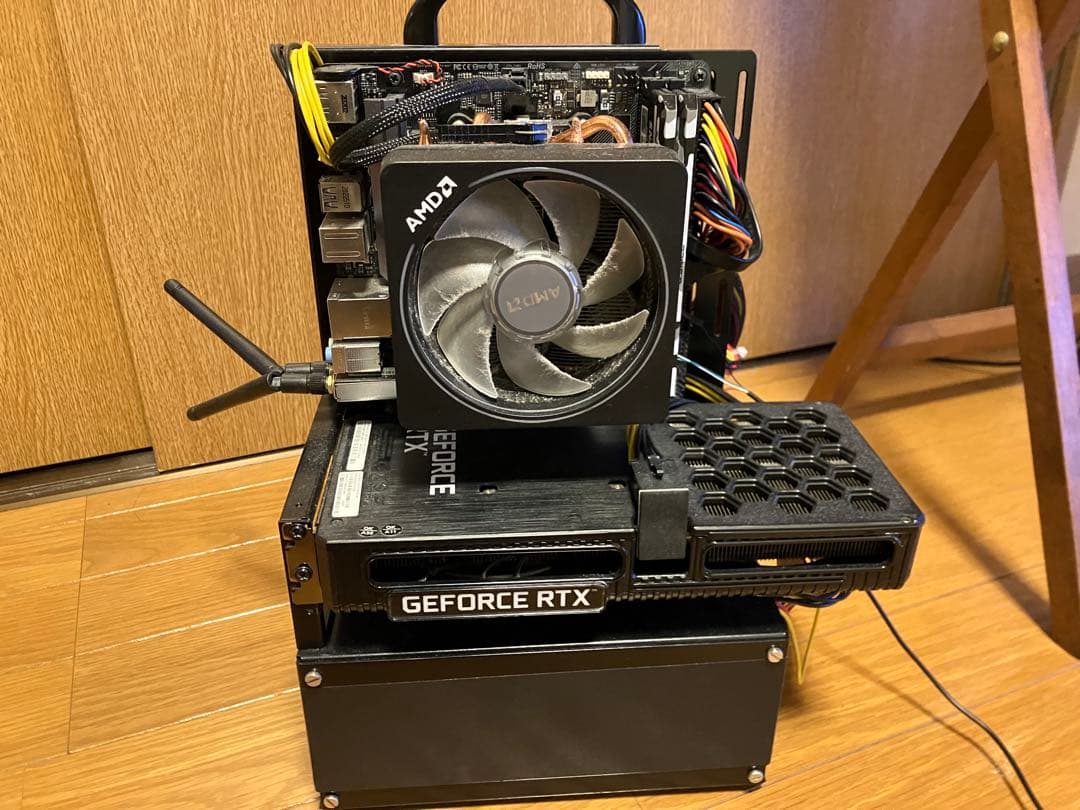 長尾製作所 オープンフレーム ver.mini-ITX PCケース