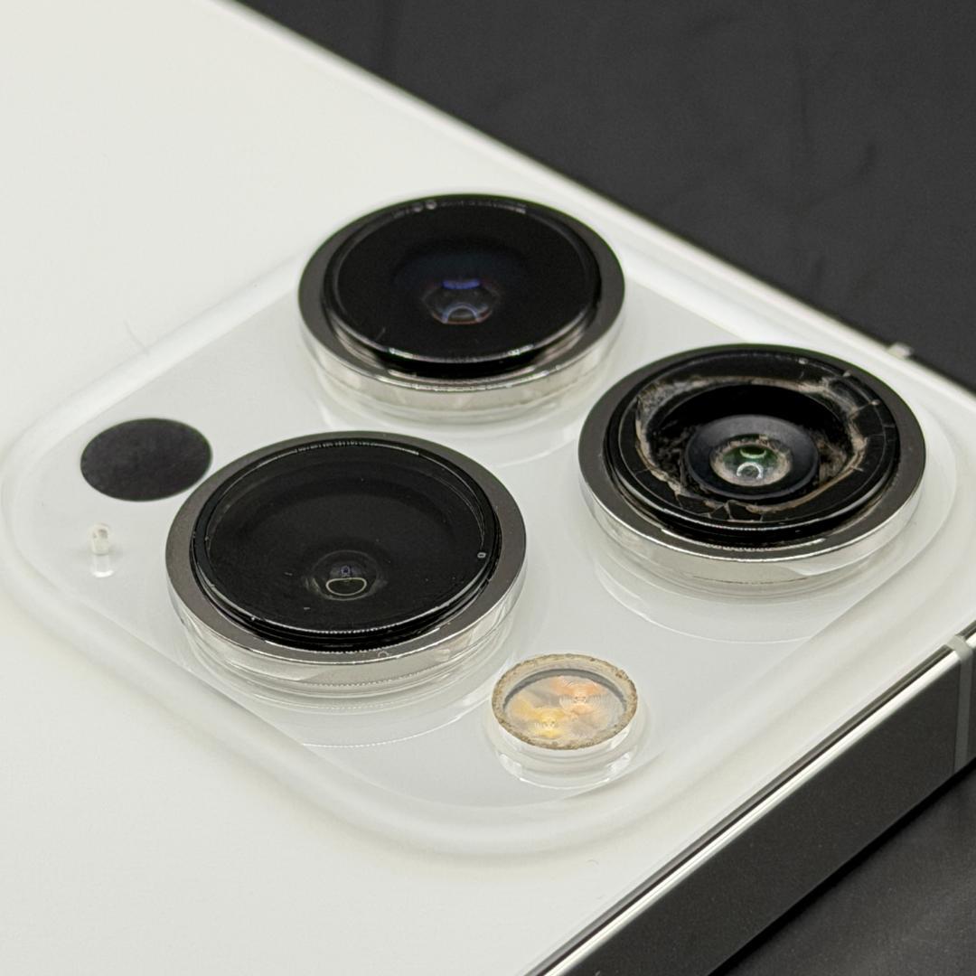 iPhone13Pro 128GB SIMフリー ジャンク カメラレンズ割れ有