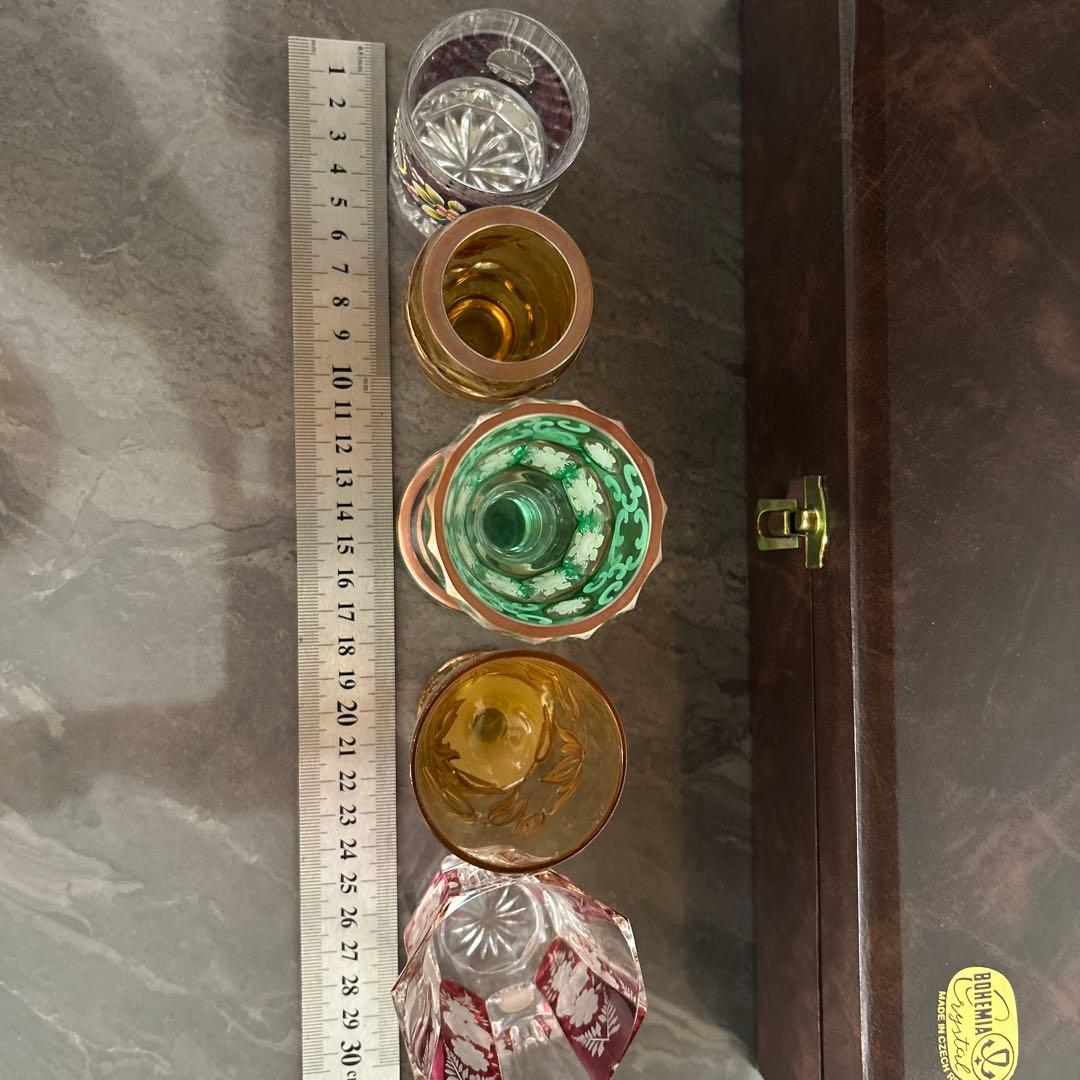 Bohemia Glass 5個セット
