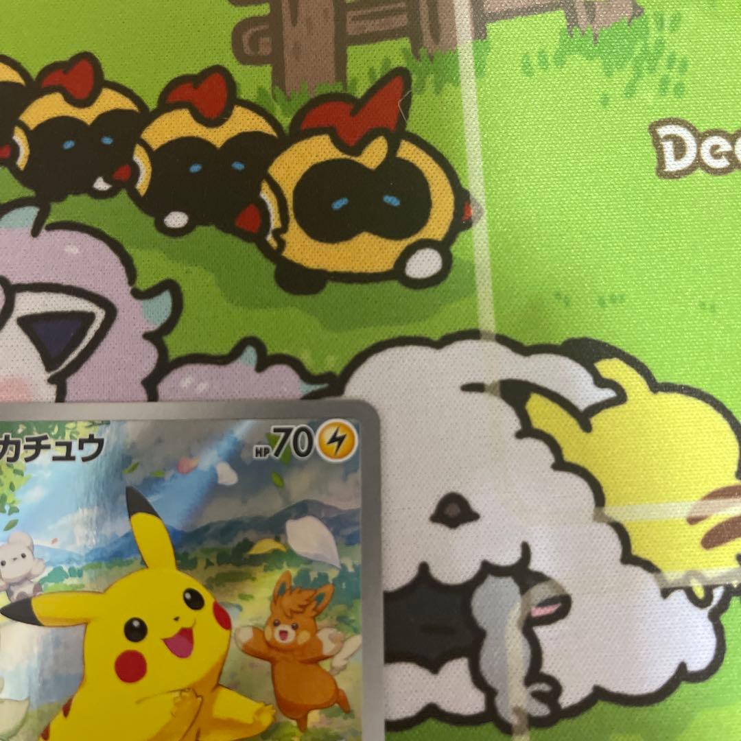 ポケモンカード　ピカチュウ　3枚