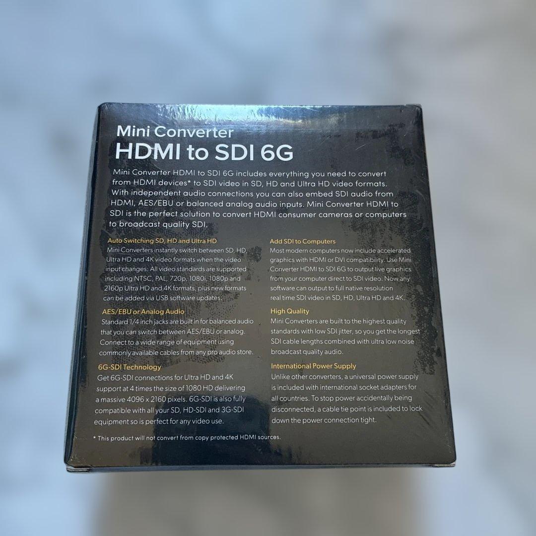 その他 Mini Converter HDMI to SDI 6G