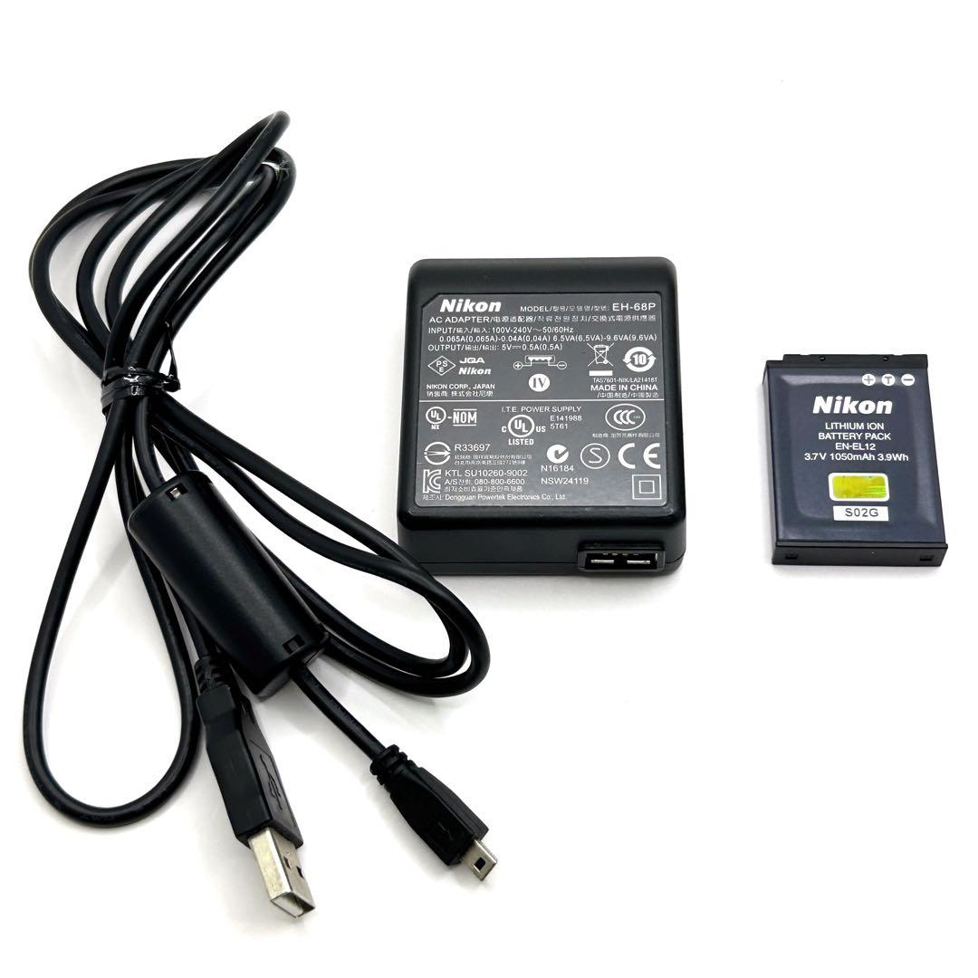 【美品】Nikon COOLPIX S9700 完動品 フルHD＆Wi-Fi搭載