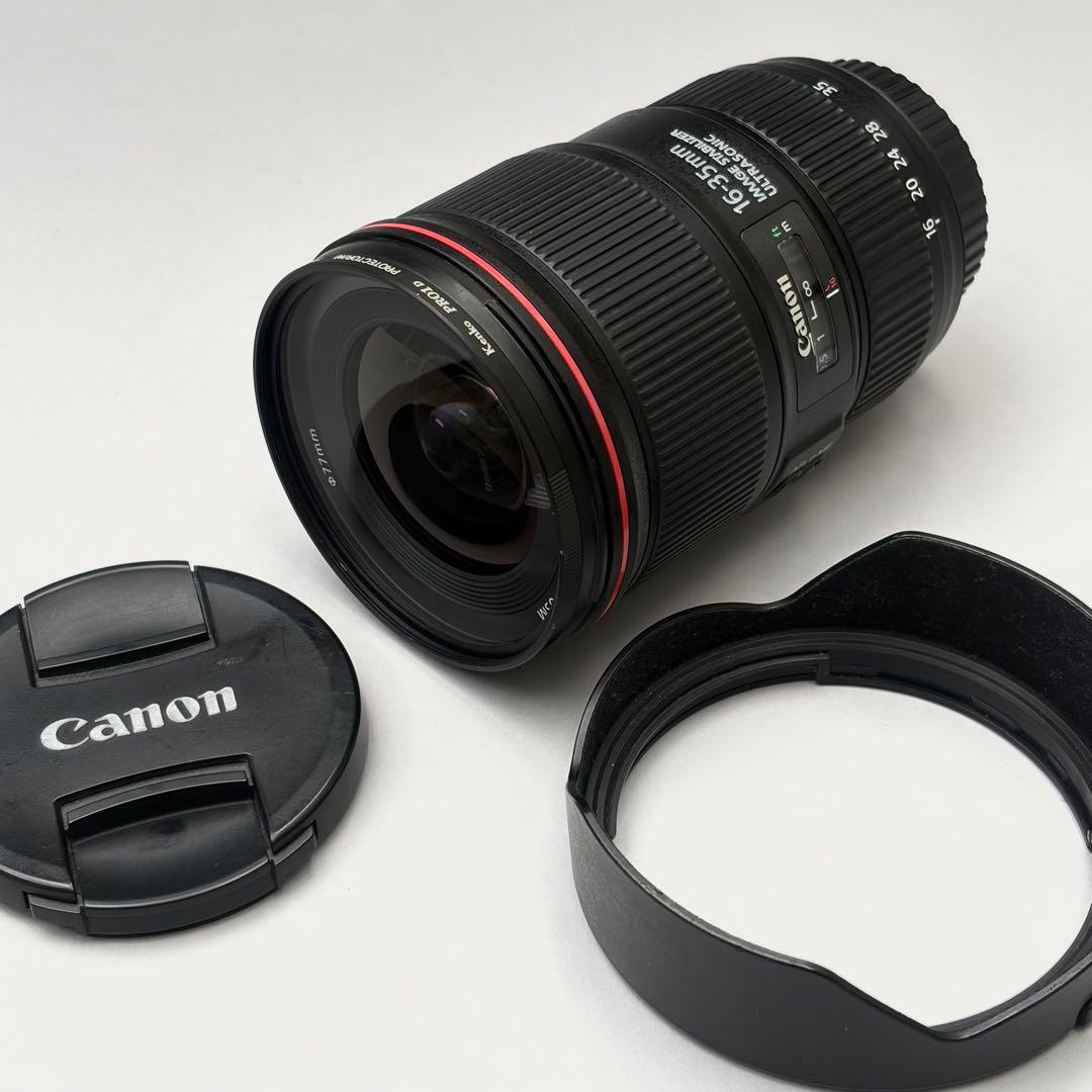 Canon EF16-35mm F4L IS USM 元箱付