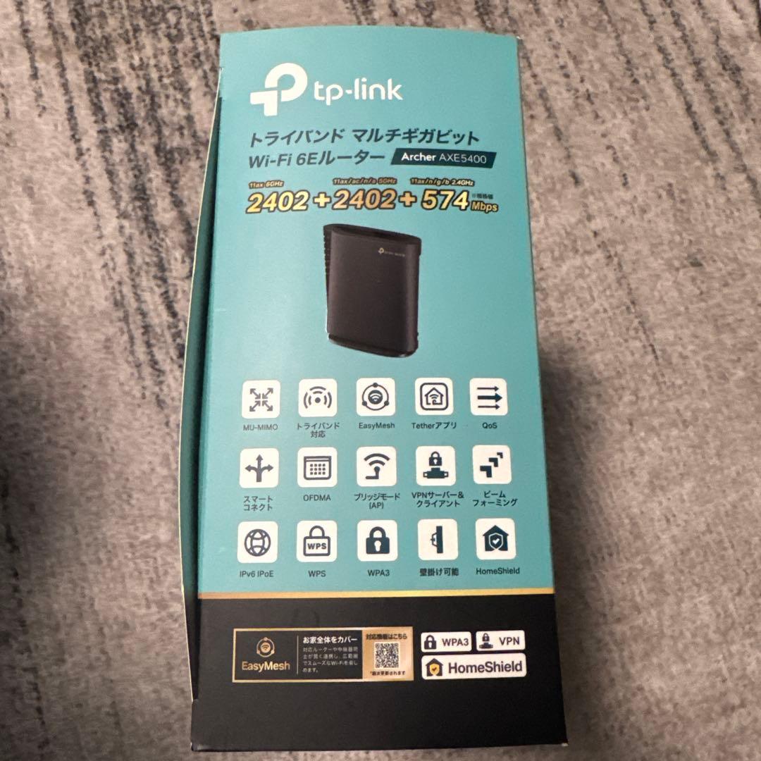 ね*ん様 TP-Link Archer AXE5400 Wi-Fi 6Eルーター