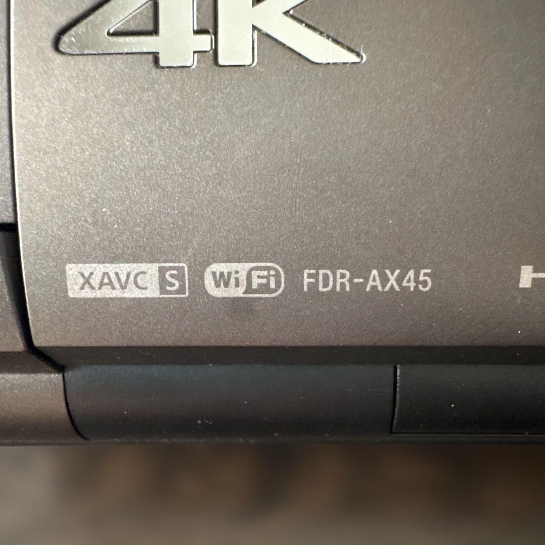 Sony 4K ハンディカム FDR-AX45 本体
