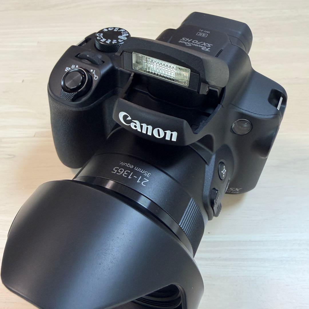 【美品】Canon PowerShot SX70 HS 光学65倍ズーム/EVF