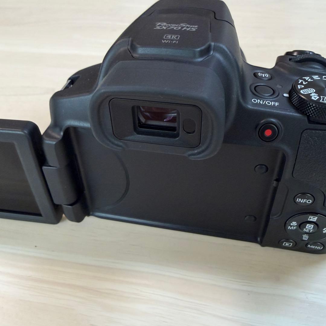 【美品】Canon PowerShot SX70 HS 光学65倍ズーム/EVF