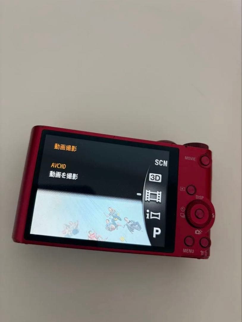 【ジャンク品】SONY dsc-wx300 サイバーショット レッド