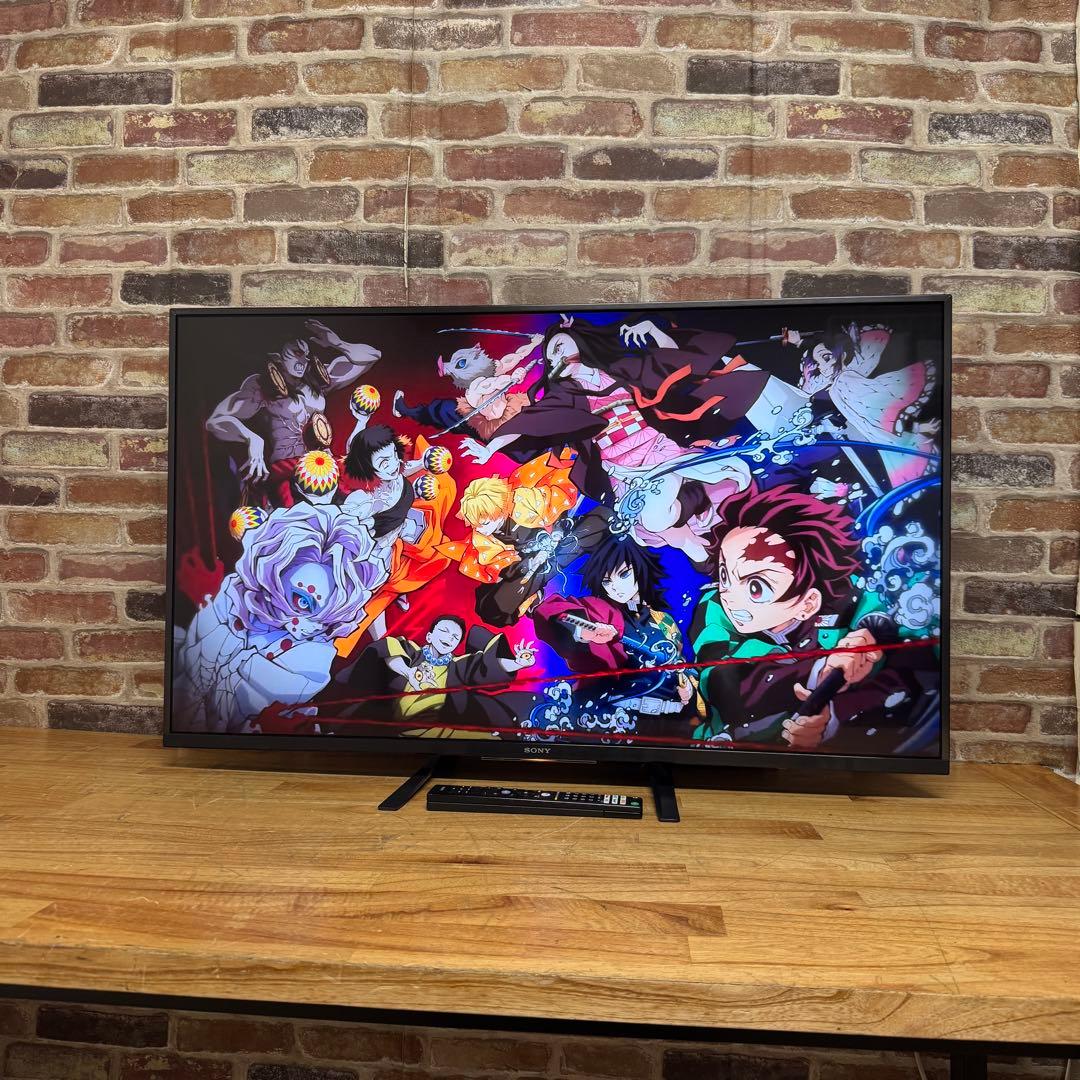SONY 43V型 4K 液晶テレビ BRAVIA KJ-43X8000H