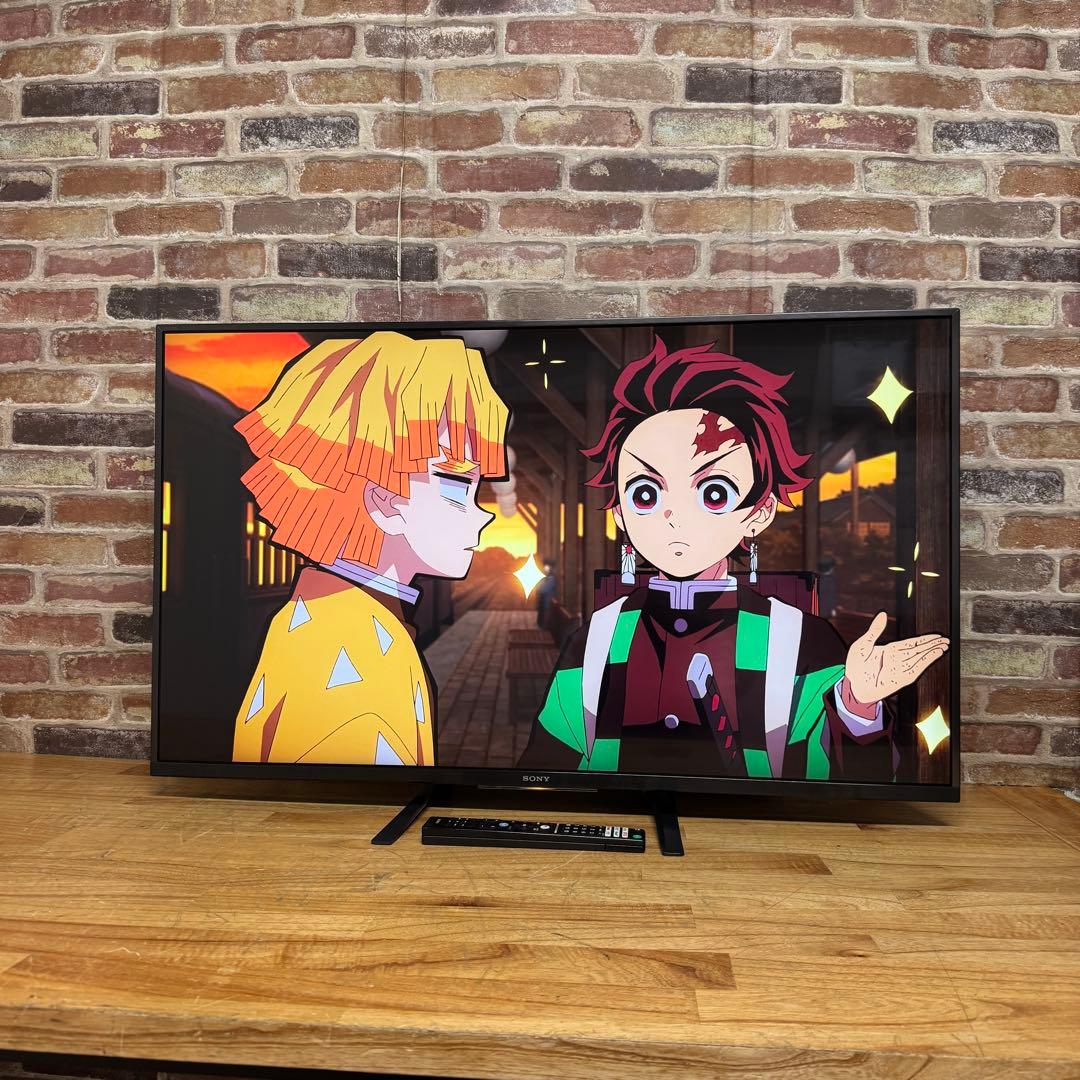 SONY 43V型 4K 液晶テレビ BRAVIA KJ-43X8000H