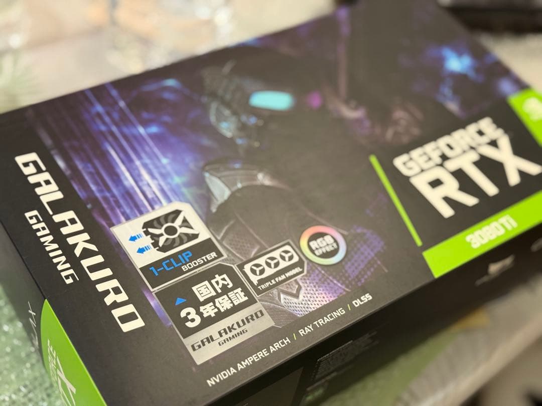 グラフィックボード・グラボ・ビデオカード GALAKURO GeForce RTX 3080 Ti