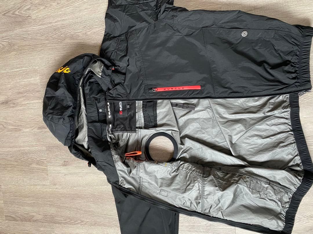 BURTLE バートル　空調服　ハイバック　ブラック　長袖