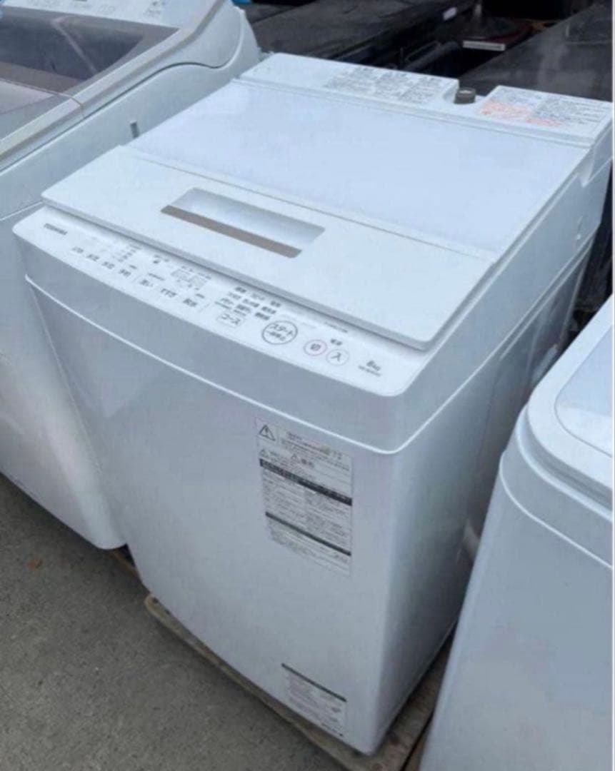 2018年式 8kg TOSHIBA 洗濯機 AW-8D6