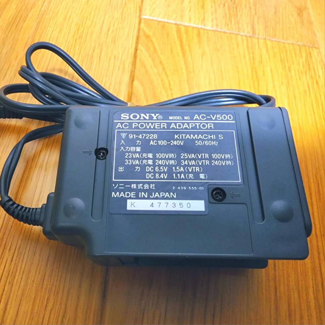 【動作確認済】 SONY Hi8 高画質 ビデオカメラ CCD-TR3 セット