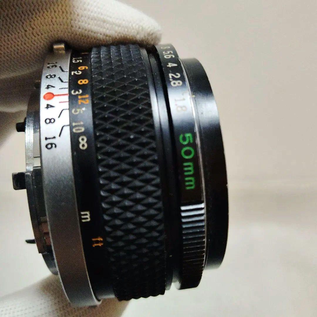 【美品】 OLYMPUSOM-2NF.ZUIKO50mmf1.8露出OK