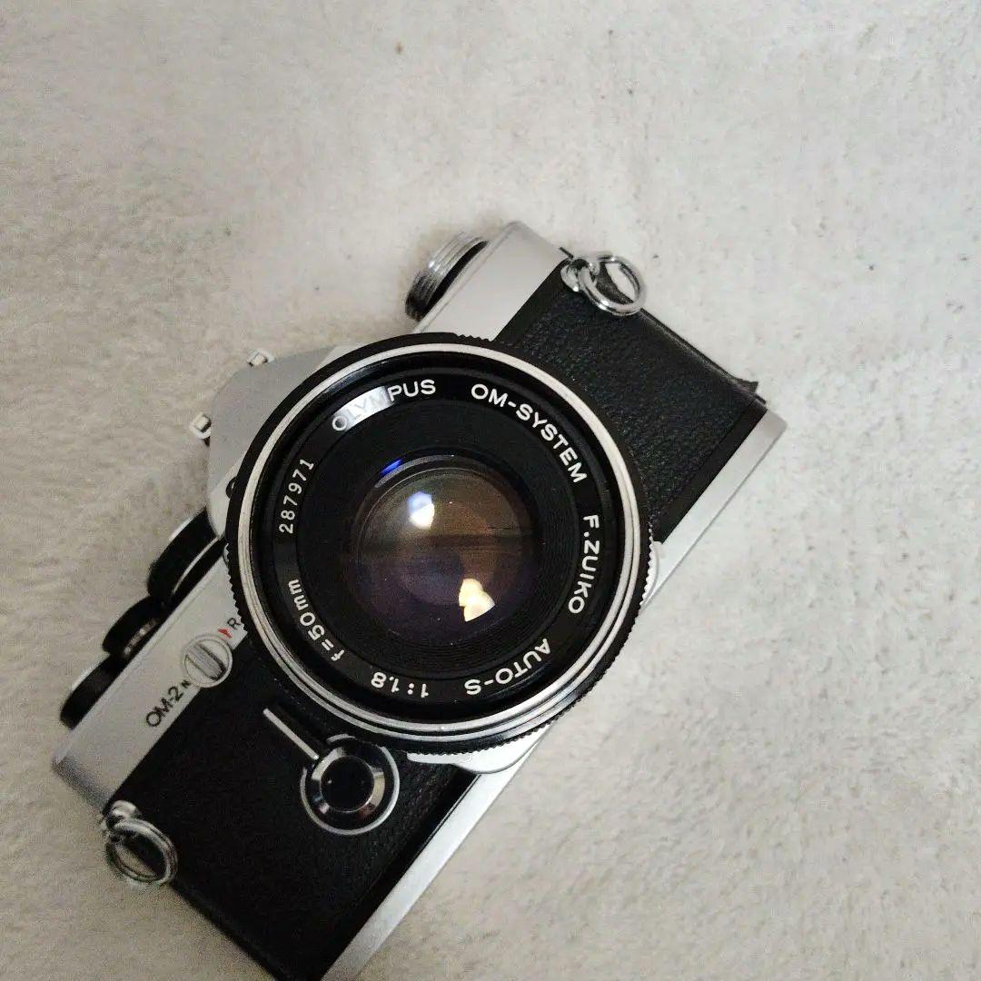【美品】 OLYMPUSOM-2NF.ZUIKO50mmf1.8露出OK