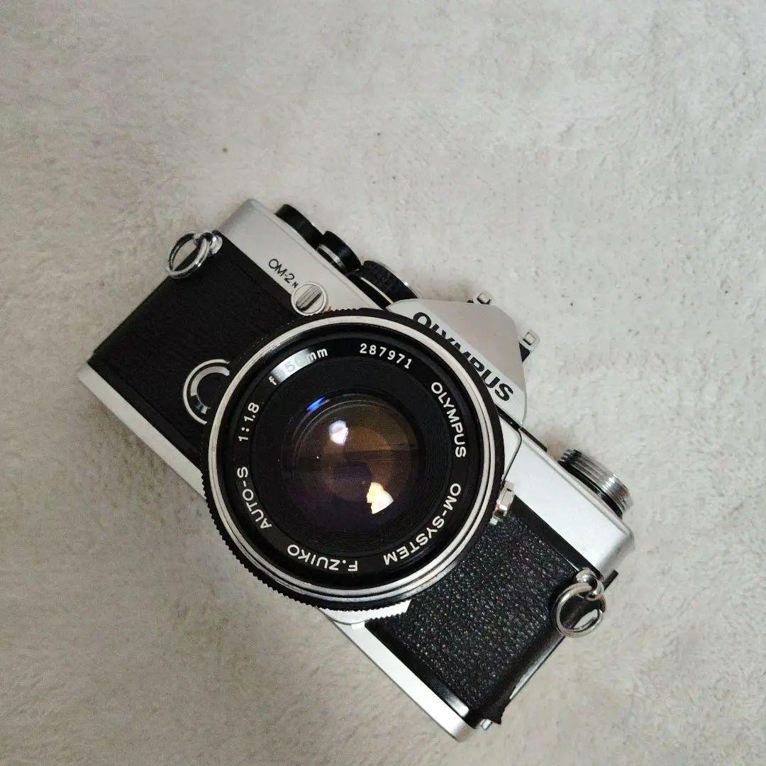 【美品】 OLYMPUSOM-2NF.ZUIKO50mmf1.8露出OK