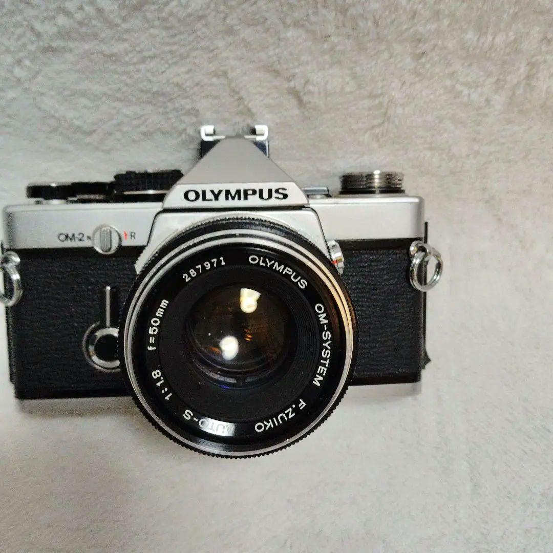 【美品】 OLYMPUSOM-2NF.ZUIKO50mmf1.8露出OK
