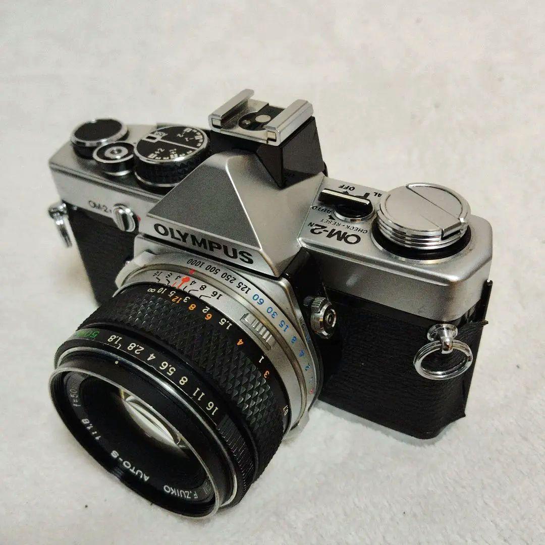 【美品】 OLYMPUSOM-2NF.ZUIKO50mmf1.8露出OK