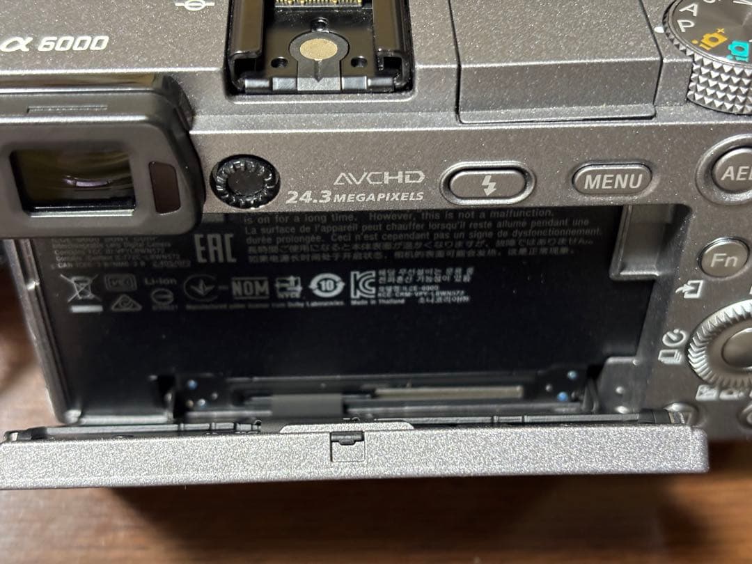 SONY α6000 ボディ 動作確認済み