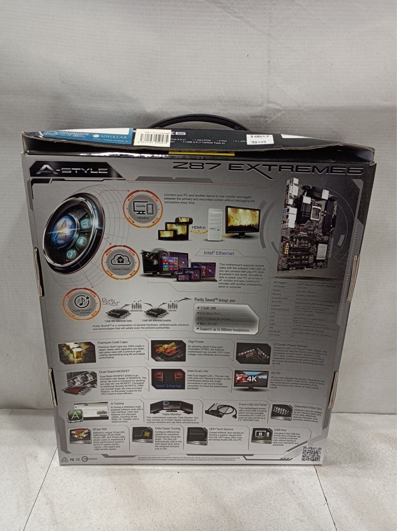 [八6898] ASROCK マザーボード Z87 EXTREME6