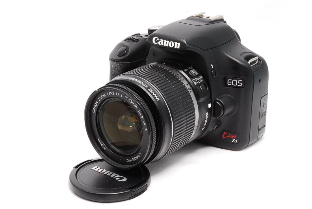 初心者❤️Canon EOS kiss X3 キャノン❤️一眼レフスターターセット