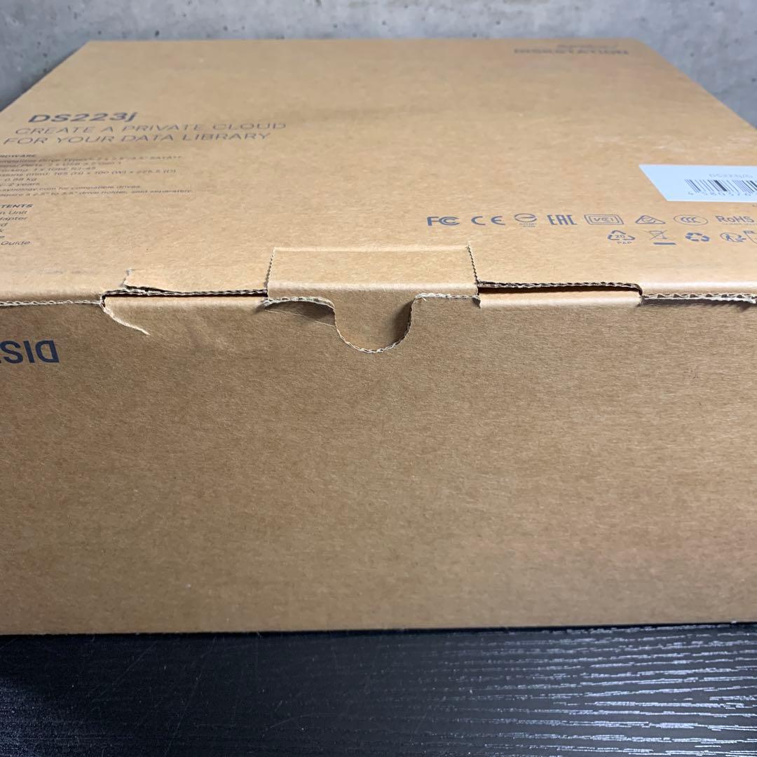 Synology NASキット 2ベイ DS223j/G