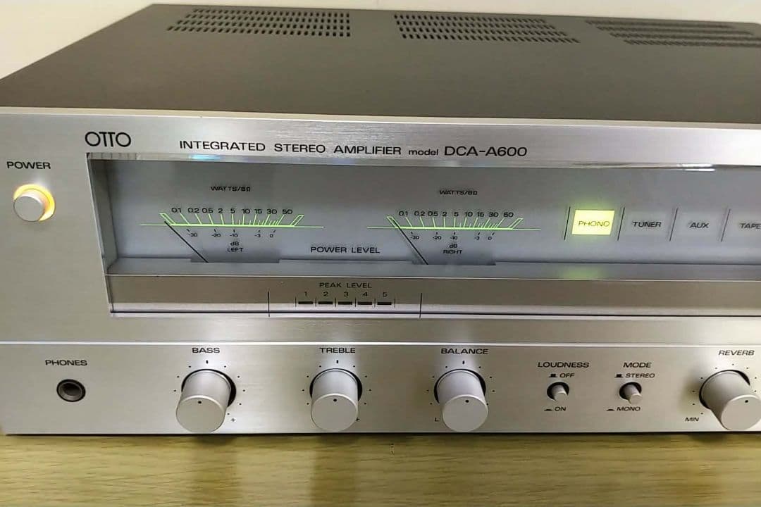 AudioVintage OTTO DCA-A600 アンプ