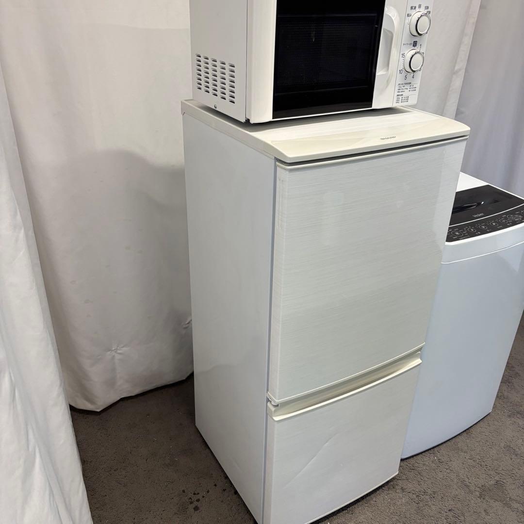 ★192　冷蔵庫　洗濯機　電子レンジ　一人暮らしセット　シャープ　安い　設置無料