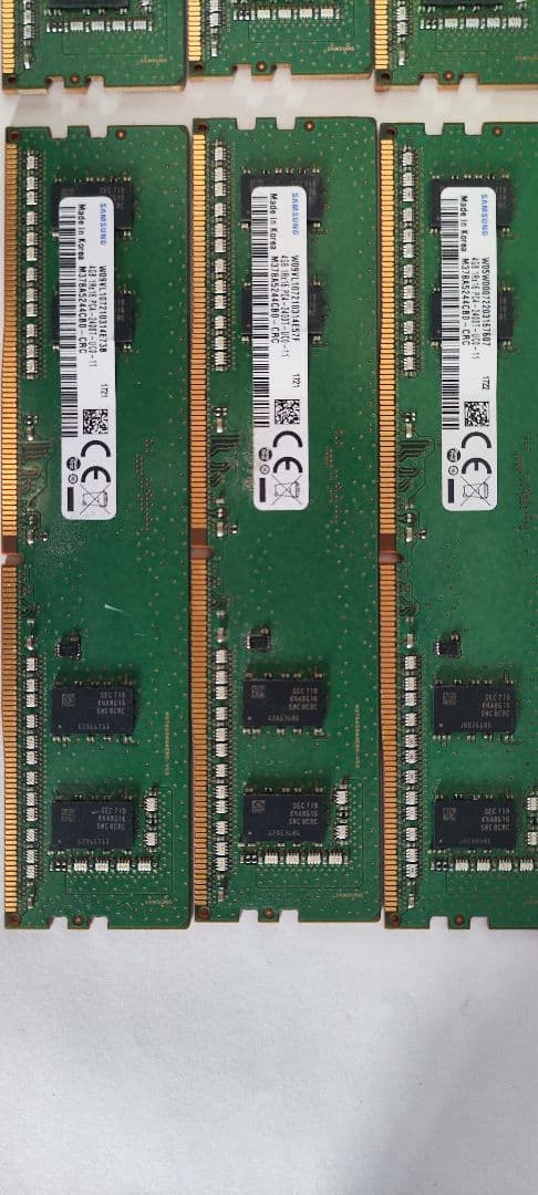 ド*ん様 【合計24GB】Samsung DDR4-2400 4GB×6枚セット