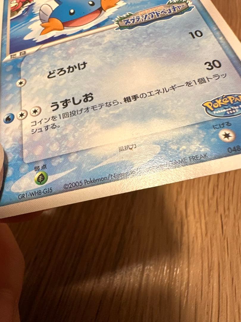 ポケパーク ミズゴロウ ポケモンカード