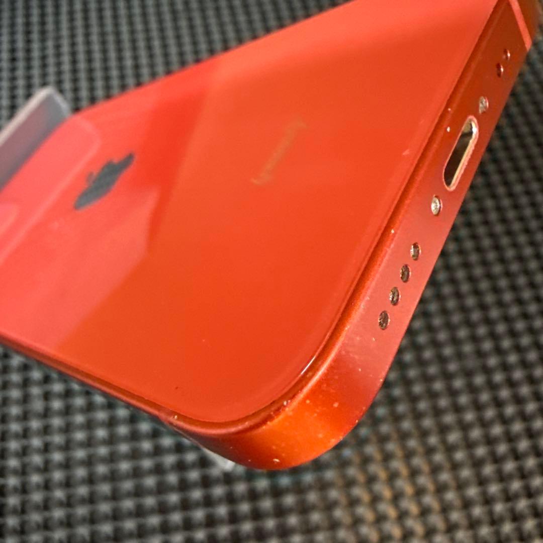 iPhone 12mini 128GB レッド SIMフリー バッテリー100%