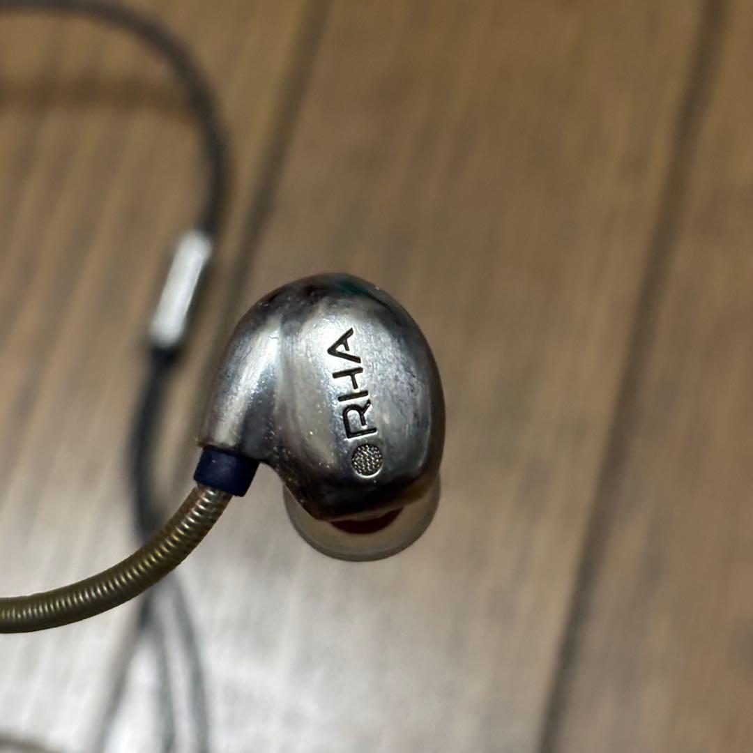 RHA T10 美品 レアモデル フィルター完備 高音質イヤホン