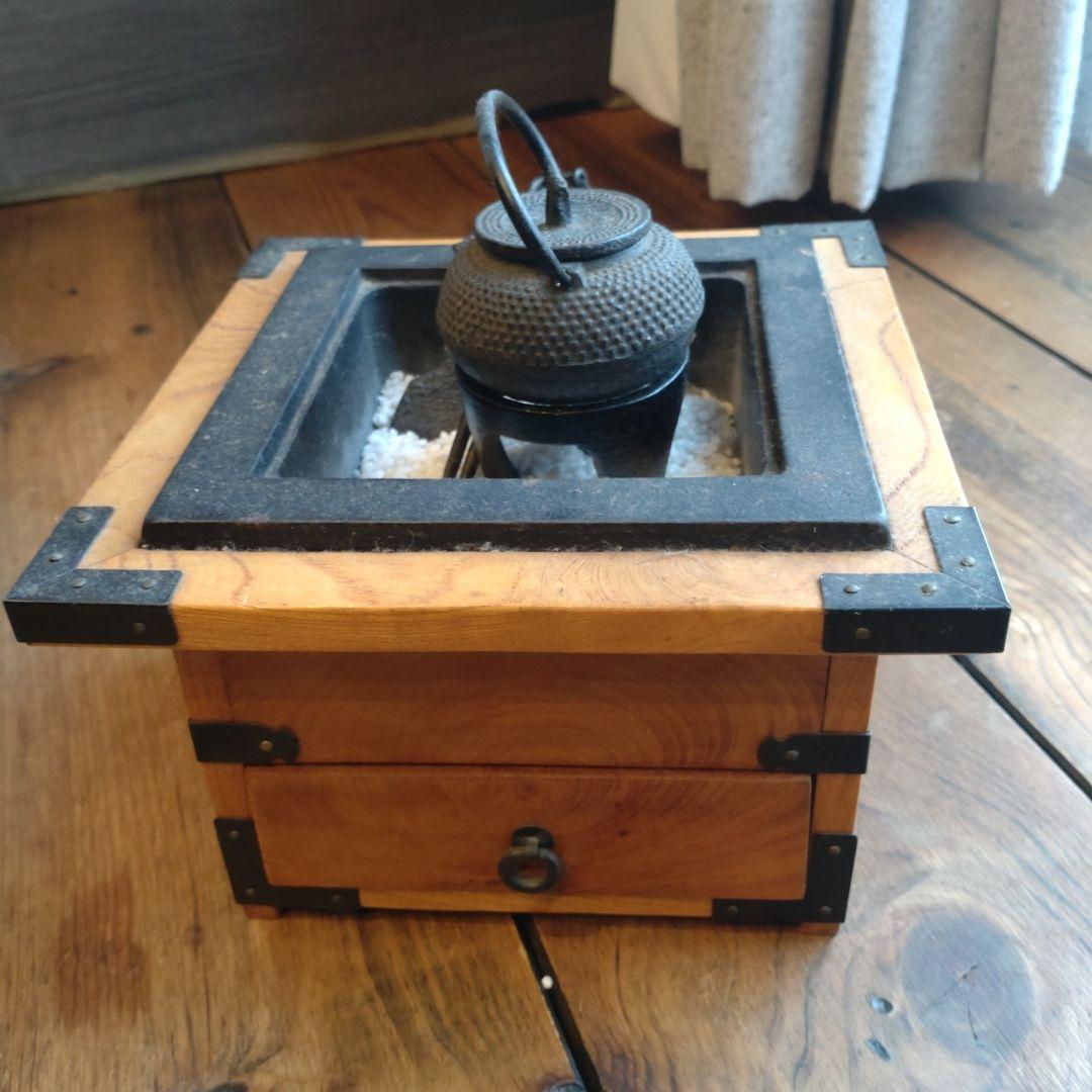 手づくり、いろり南部鉄器