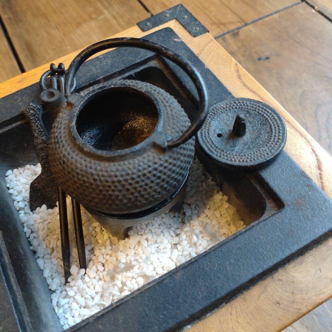 手づくり、いろり南部鉄器